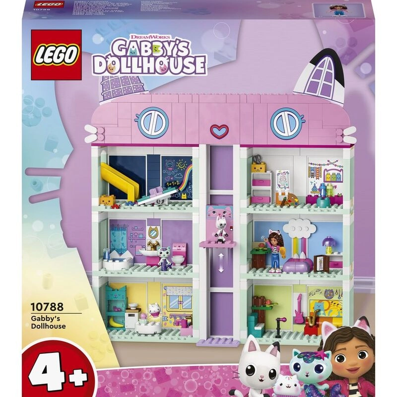 Gabby's Dollhouse (10788) - Building Blocks 8 rooms