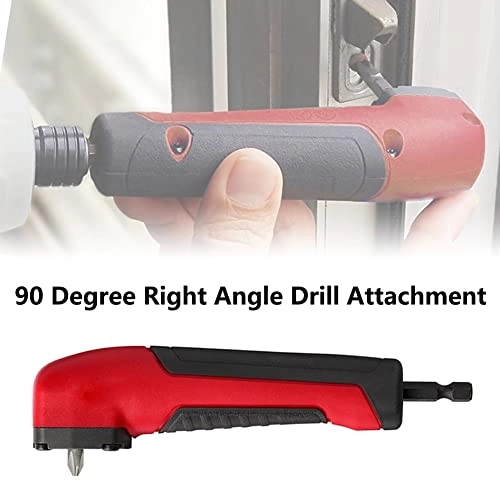 Right Angle Drill Attachment - 90 Degree Red
