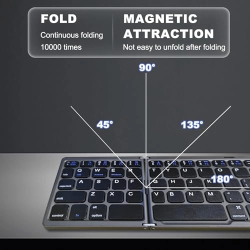 2024 Foldable Keyboard Bluetooth (English)