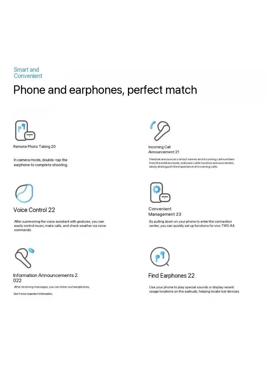 TWS A4 Wireless Earbud