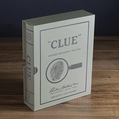 Clue: Vintage Bookshelf Edition
