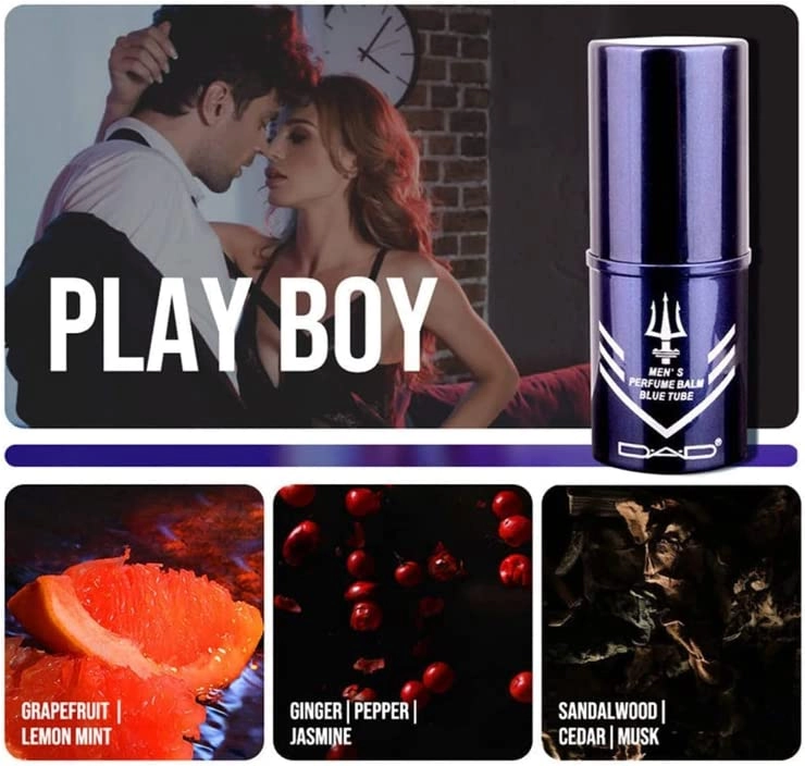 Feromone Solid Cologne - 7.5g Long Lasting