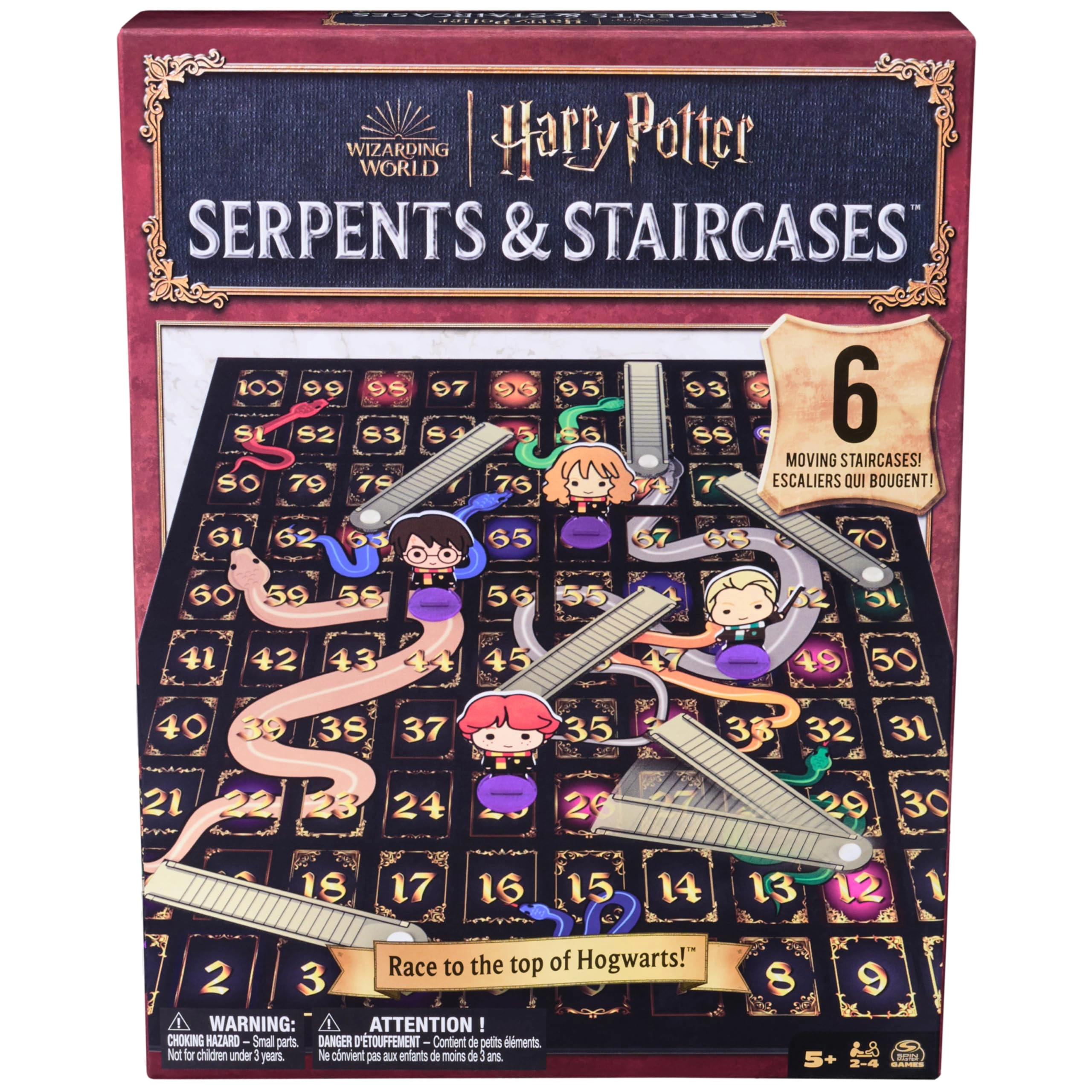 SPIN MASTER GAMES Wizarding World of Harry Potter: Serpents & Staircases