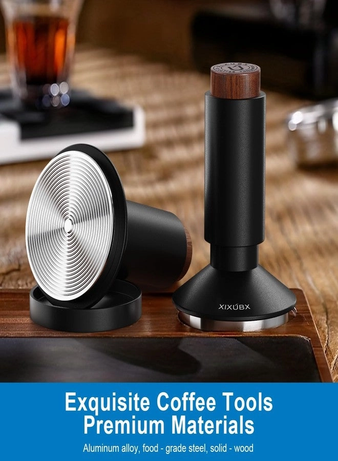 Espresso Tamper - 2-in-1 Magnetic WDT Spring Loaded
