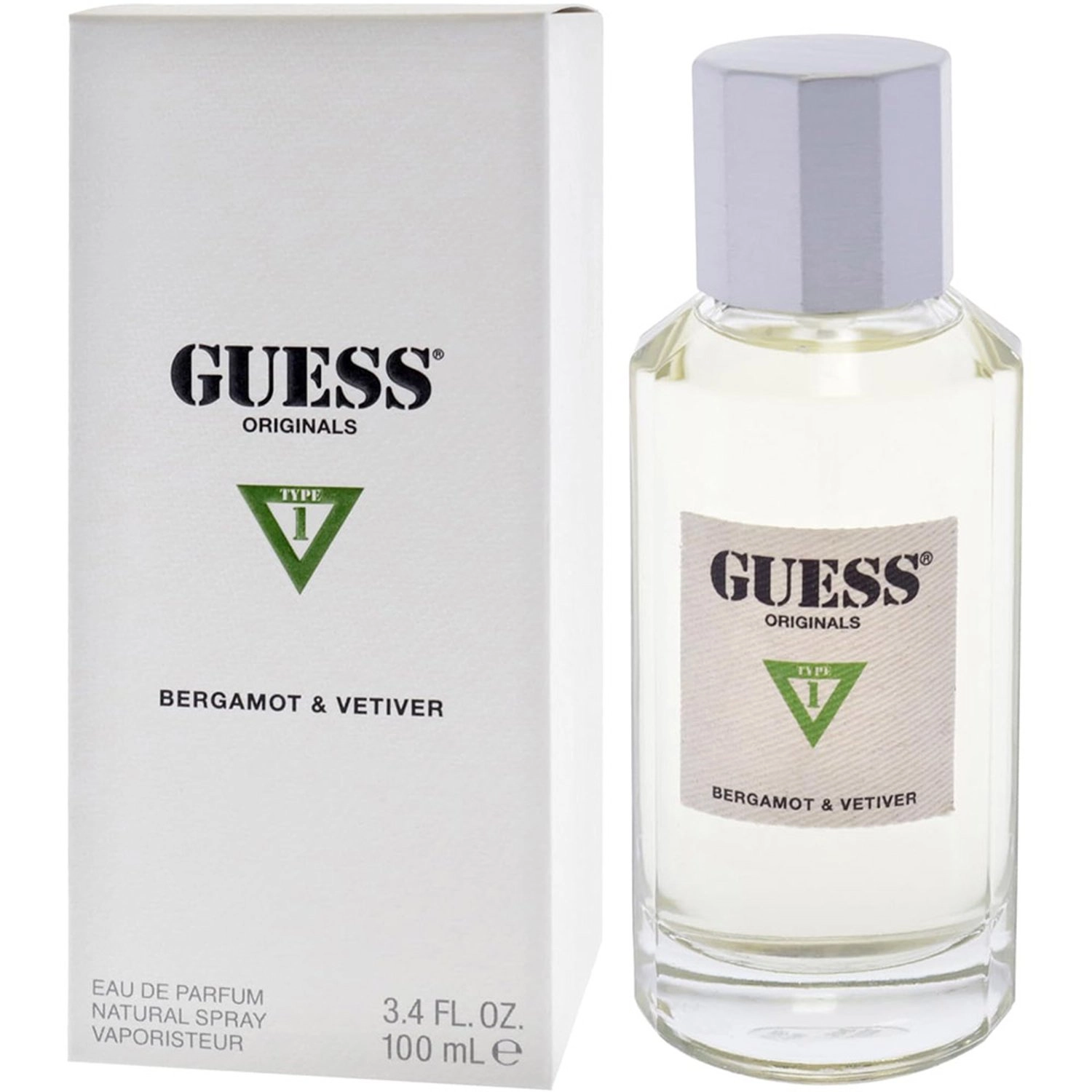 Originals Type 1 Bergamot & Vetiver Eau de Parfum 100ml