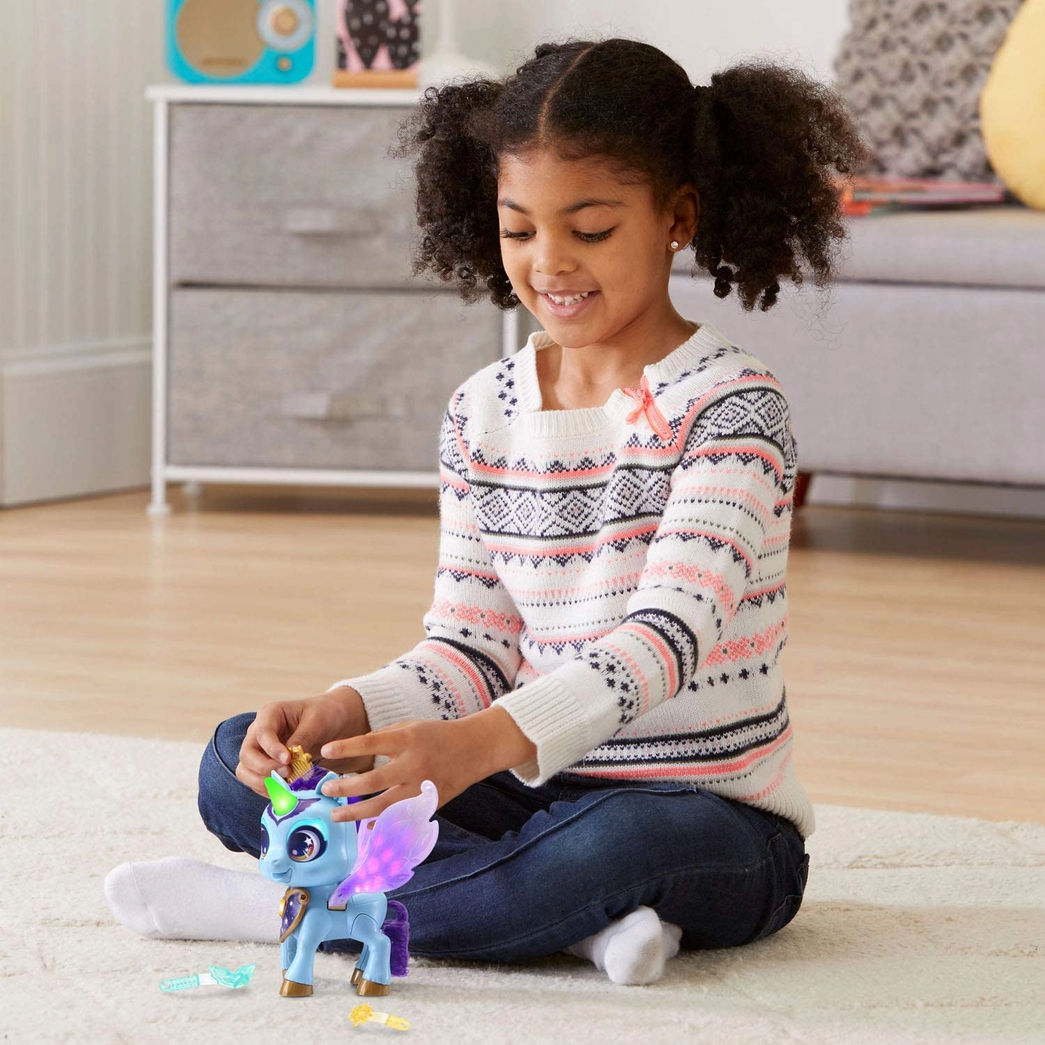 COLOR LAND CHILDRENS TOYS CENTER LLC VTech Myla's Sparkling Friends Riley the Unicorn