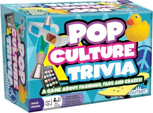 Pop Culture Trivia: A Game About Fashions Fads and Crazes