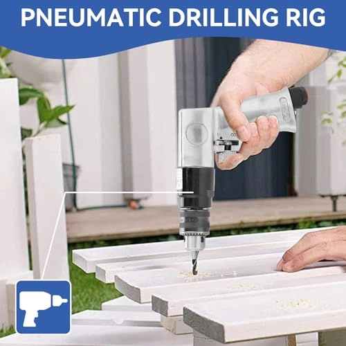 Pneumatic Drill - 3/8" 1700rpm Reversible Air Powered