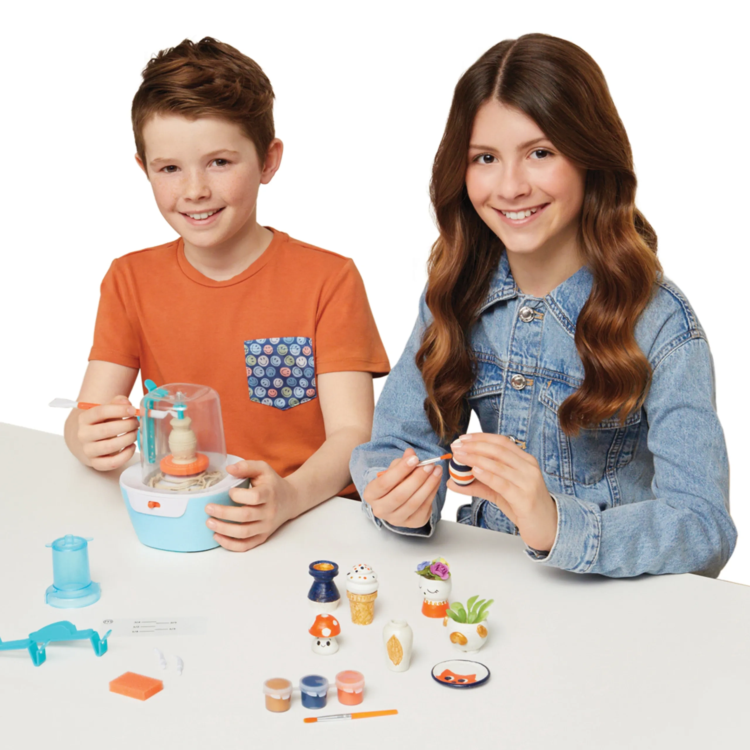 Mini Pottery Studio - air-dry clay 400g 26pcs.