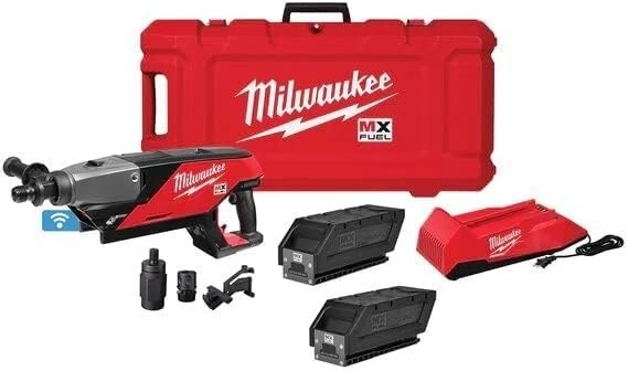 Milwaukee MXF301-2CP MX Fuel Handheld Core Drill - 1550 RPM Battery Powered Kit