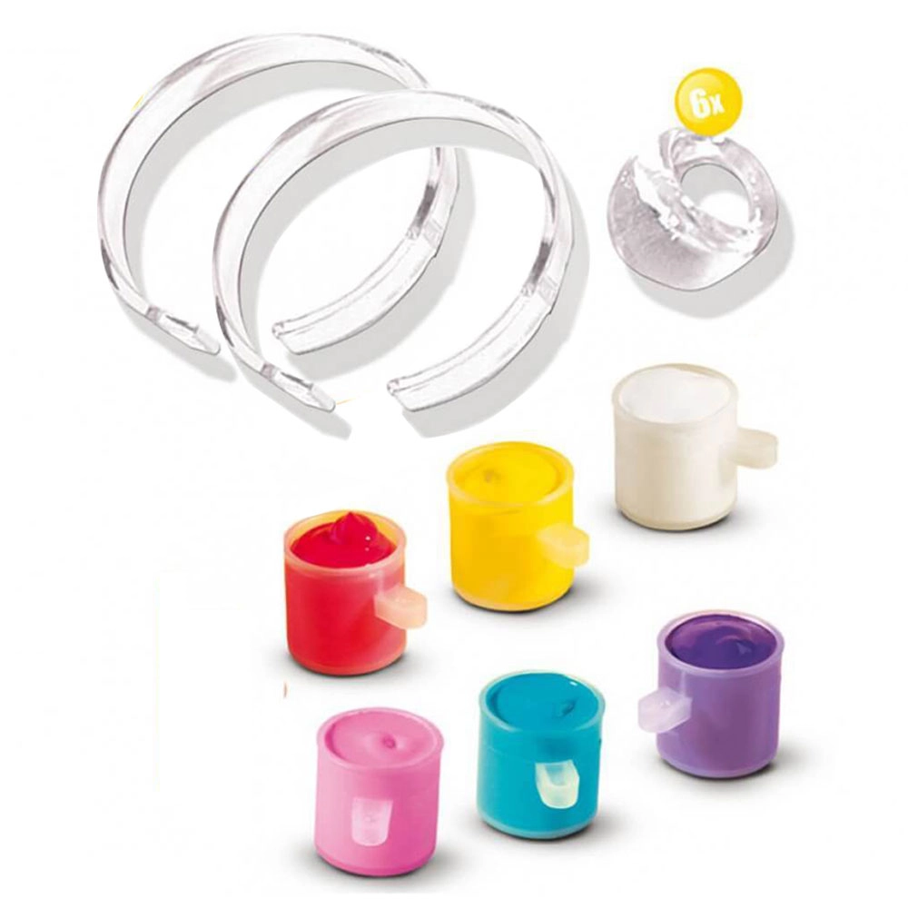 Creative Rings And Bracelets - 2 bracelets 6 rings