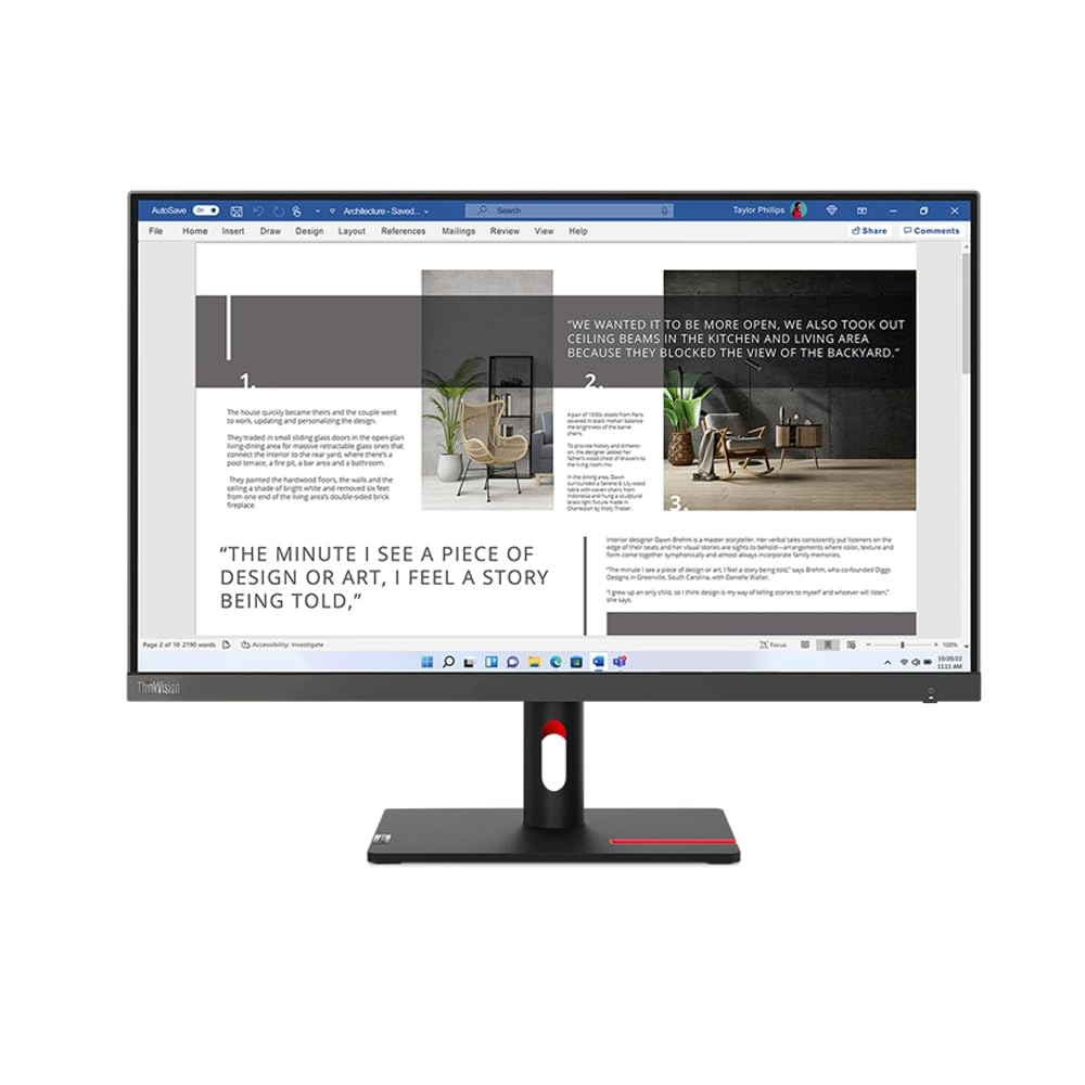 ThinkVision S27i-30 - 63DFKAT4UK 27 in 1920 X 1080
