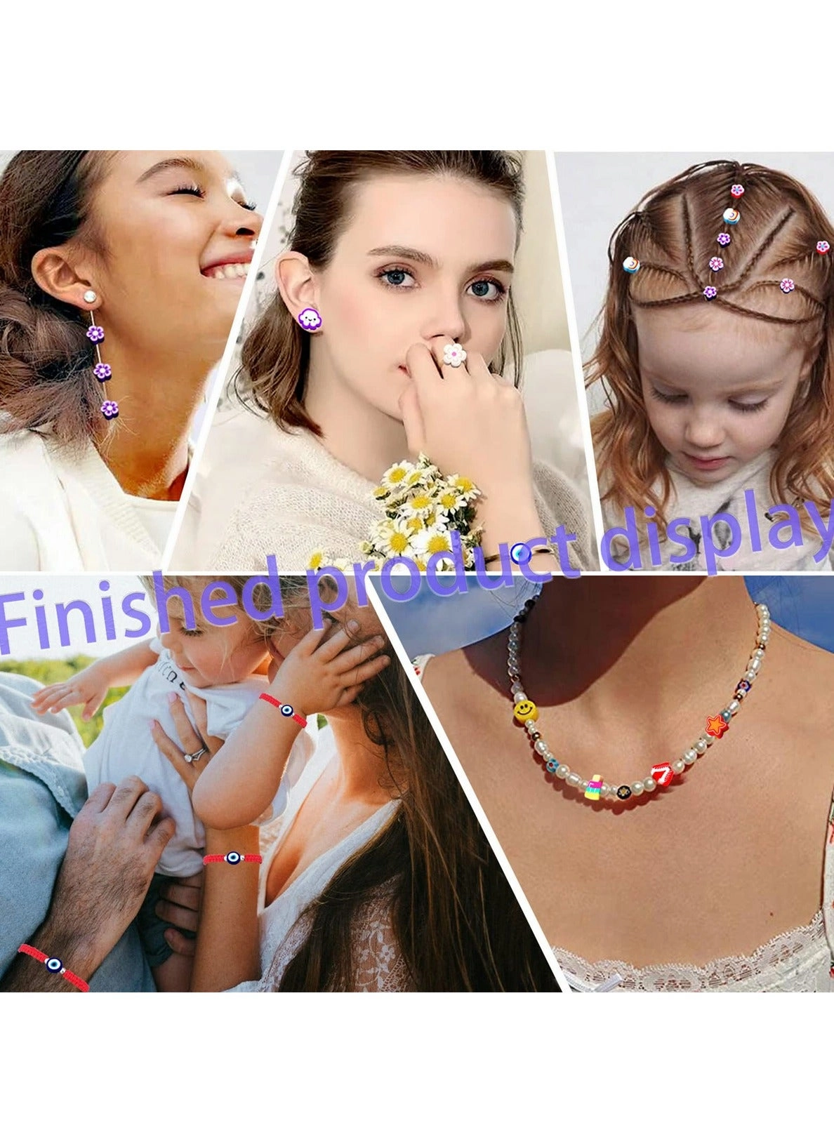 Polymer Clay Beads - 360 Pieces 24 Styles