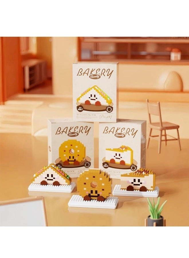 Mini Building Blocks - 9 Sets Baking theme