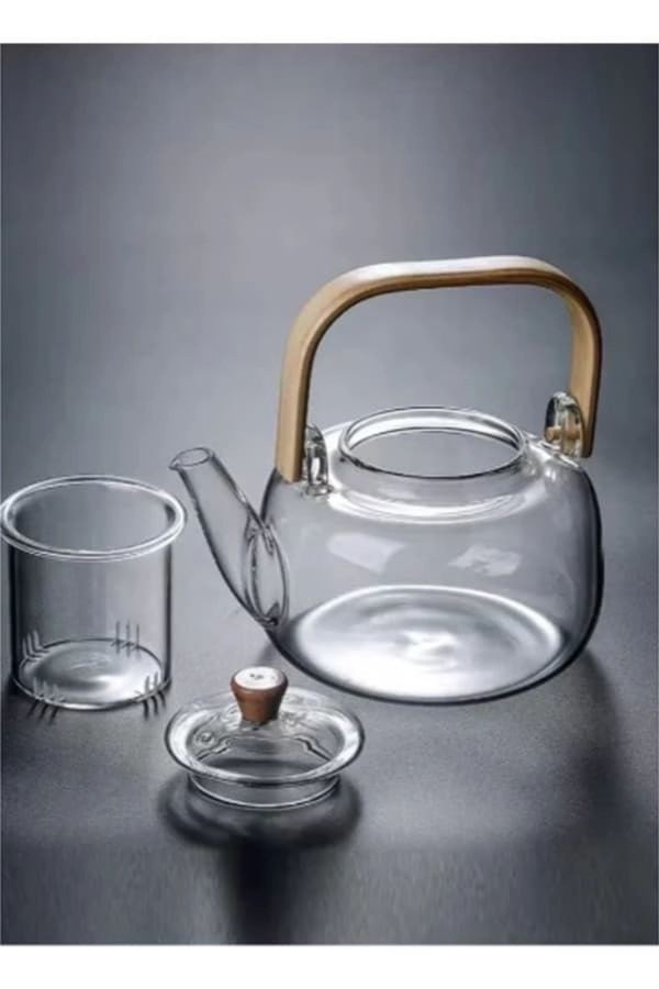 Borosilicate Glass Teapot - borosilicate glass 1000ml