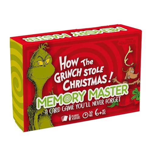 Grinch Christmas Memory Master - Card Game