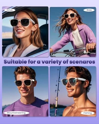 Smart Bluetooth Glasses - Touch Control Voice Control