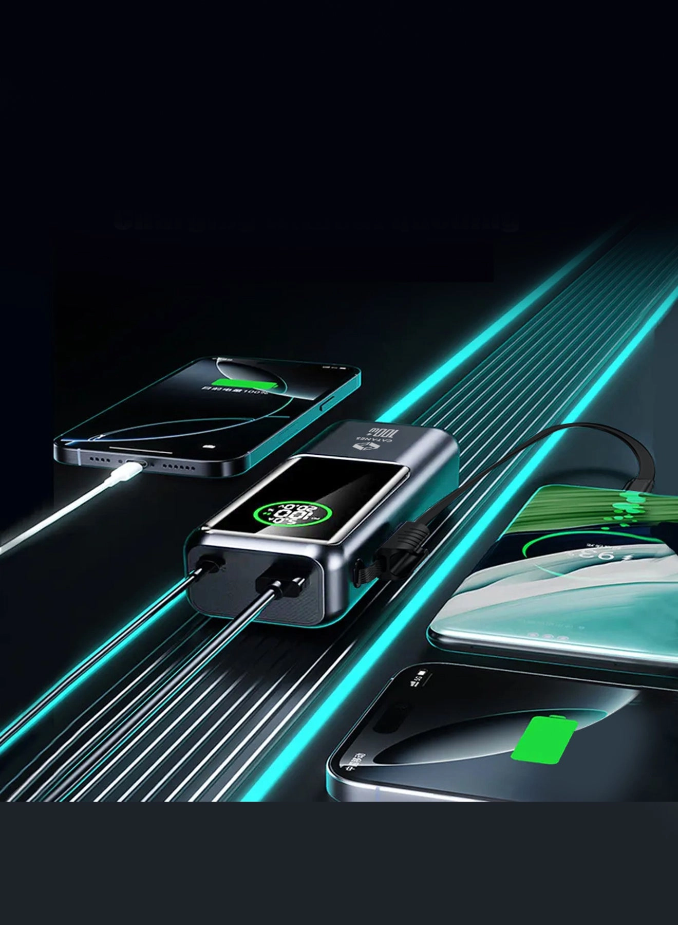 FASTCHARGING - 20000mAh 100W Fast charging