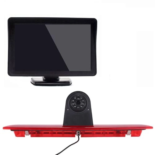 Third Roof Top Mount Brake Lamp Return Camera - Night vision RCA 1280 x 720