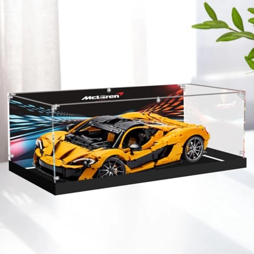 Figures Display Box - acrylic for LEGO McLarren P1 Hyperca-r 42172