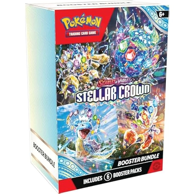 rayihni POKEMON SCARLET & VIOLETSTELLAR CROWN BOOSTER - 6pcs