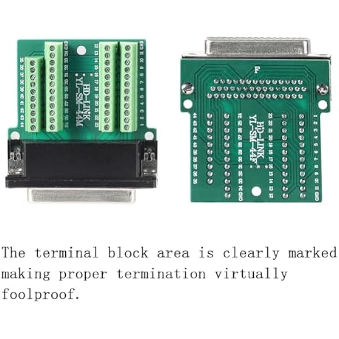 DB44 - SOLDERLESS RS232 44-PIN FEMALE
