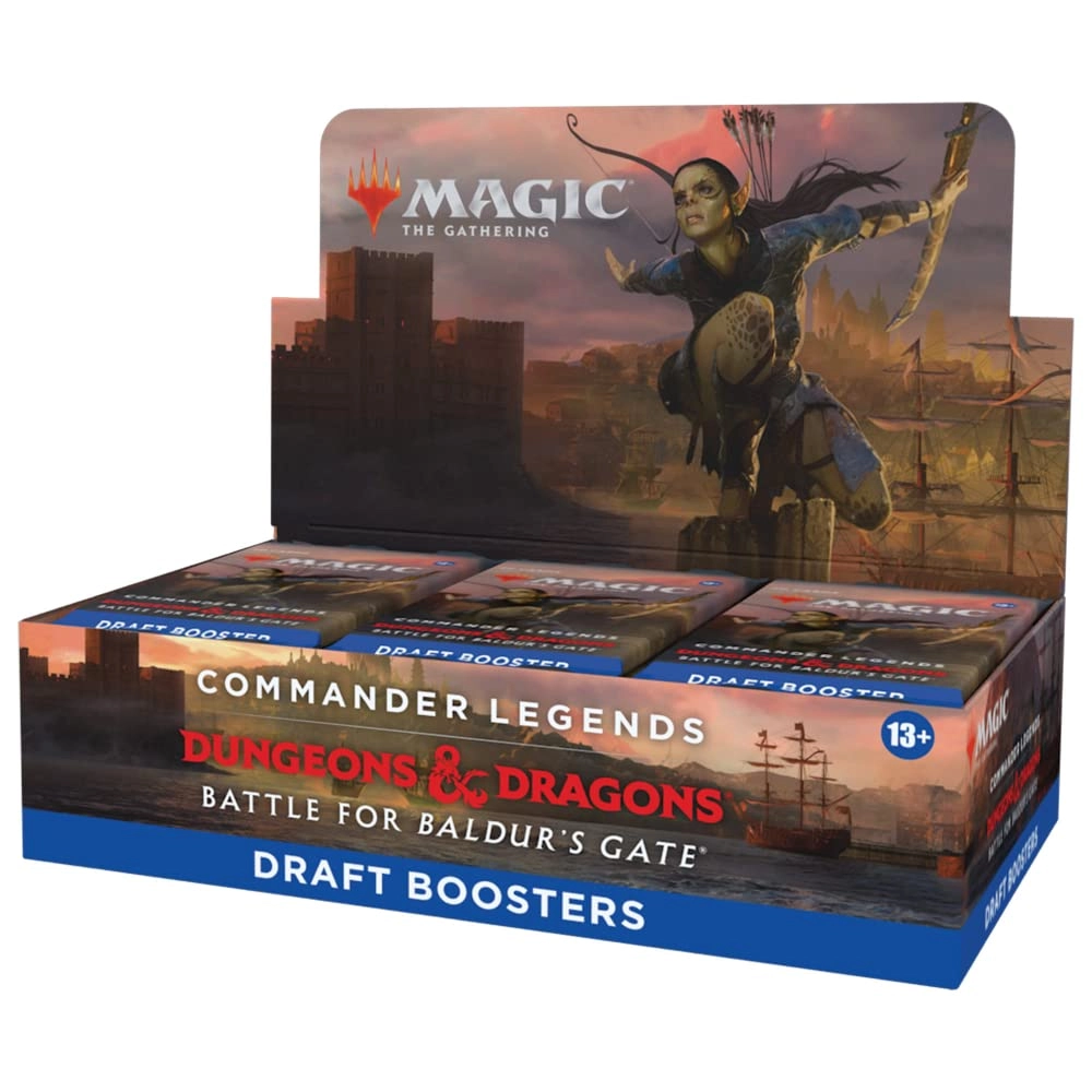 Magic: the Gathering Commander Legends: Battle for Baldur's Gate Draft Booster Box - 24 Pack 480 Count