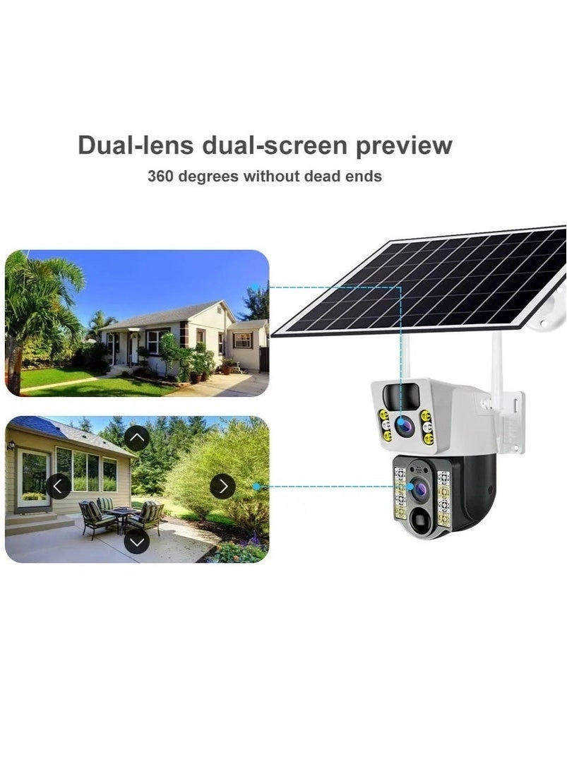 4G Smart Solar Security Camera 8MP