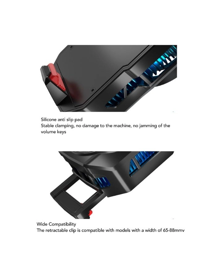 Phone Cooler - 65-88mm 2400mAh Ultra Quiet