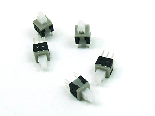 POPESQ Momentary micro switch - 5 pcs 6 x 6 mm 25 V 0.5 A