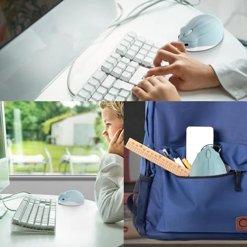 Kawaii Hamster Silent Optical Mouse - USB