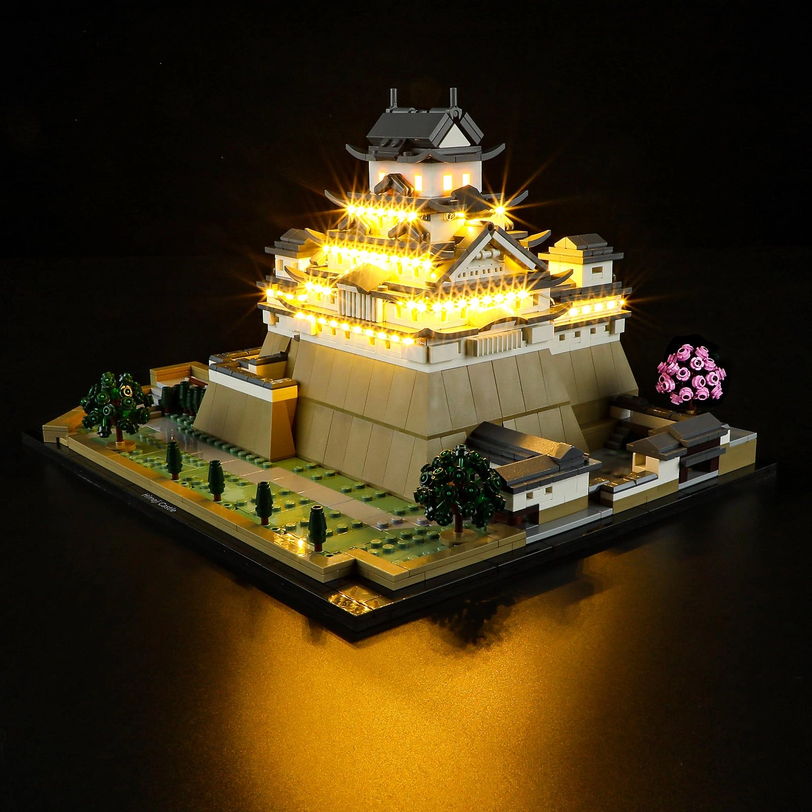 GEAMENT LEGO LED Light Kit Compatible with Himeji Castle (21060Z2)