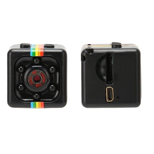 Zerodis 1080P HD Night Mini Camera for Outdoor Sports with 140 Degree Lens DV -Camcorder for Sportfans