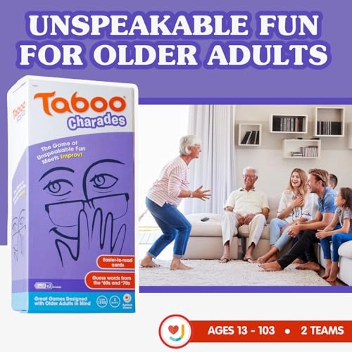Taboo Charades - English 13 years and up 420 Cards