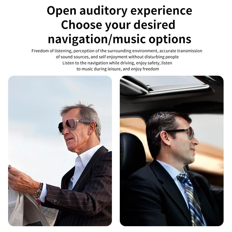 MZ01 - Smart Polarized sunglasses Bluetooth 5.0