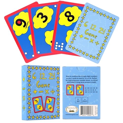 6, 12, 24 Math - 9 years and up