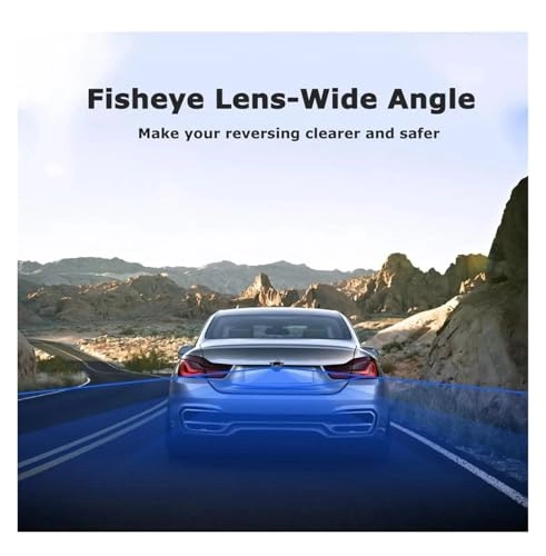 Intelligent Dynamic Trajectory Car Rear View Camera - Night Vision Wire 4K AHD 1080P