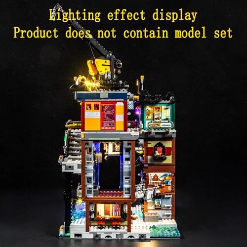 LED Light Kit for LEGO NINJAGO City Workshops 71837