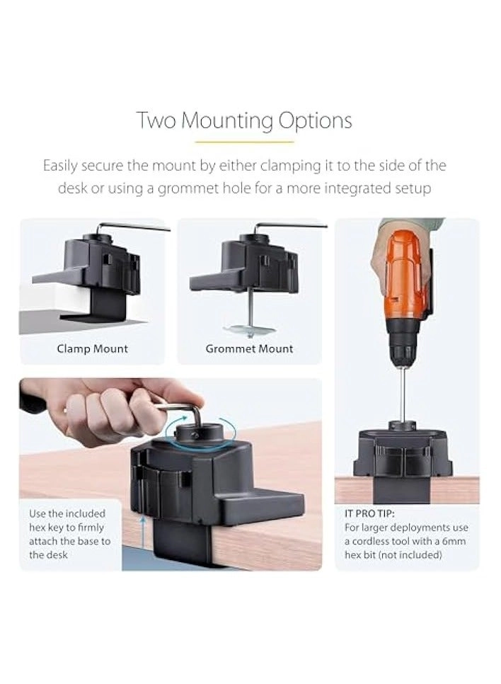 Armpivot2Usb3 - 1 32" 75x75/100x100mm