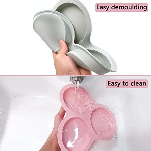 Air Fryer Egg Mold - Silicone 3 Pcs