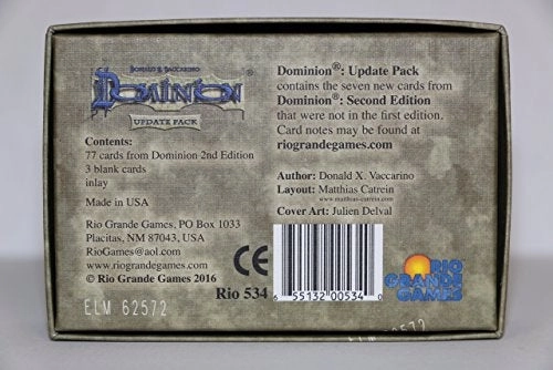 Dominion: 2nd Edition Update Pack