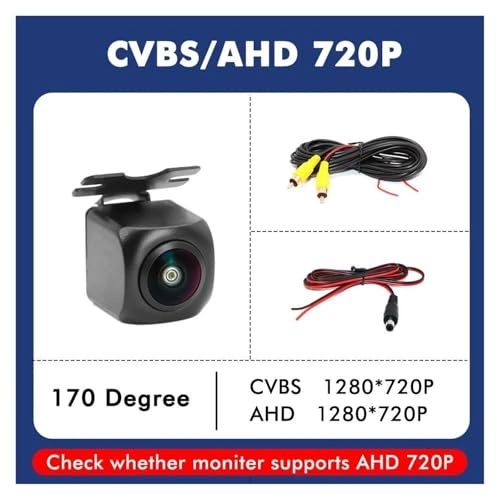 Intelligent Dynamic Trajectory Car Rear View Camera - Night Vision Wire 4K AHD 1080P