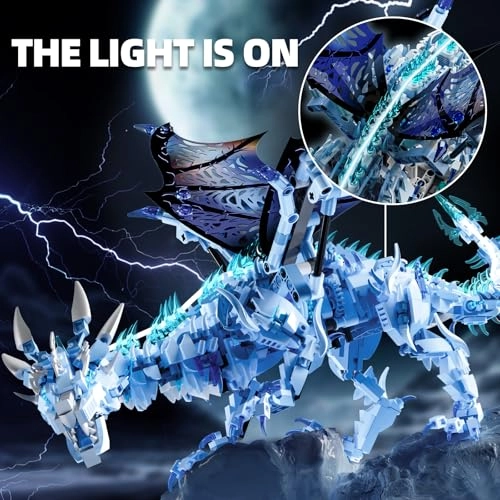 Dark Ice Dragon - 1 pcs