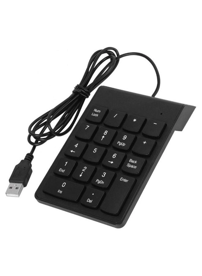 NIBEMINENT Mini Numeric Keyboard - USB Black