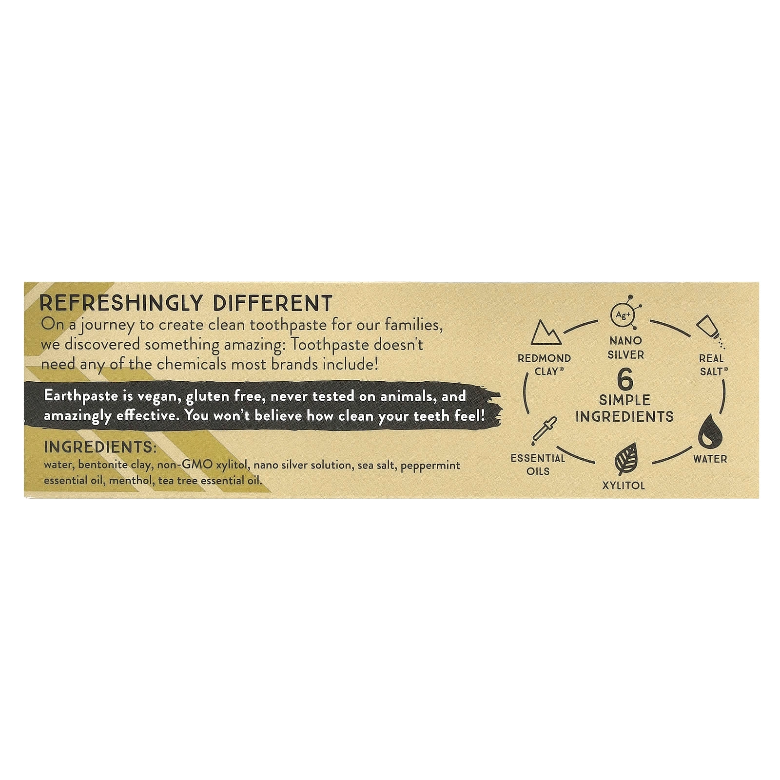 Earth Paste Peppermint Toothpaste 113 g