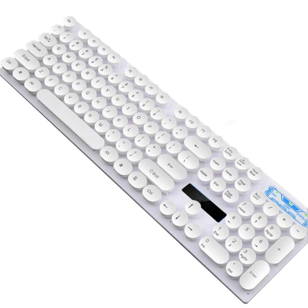 Steampunk Retro Gaming Keyboard - Wired