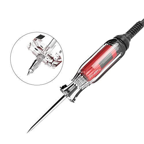 Digital LCD Circuit Tester - 3-48V Alligator Clip