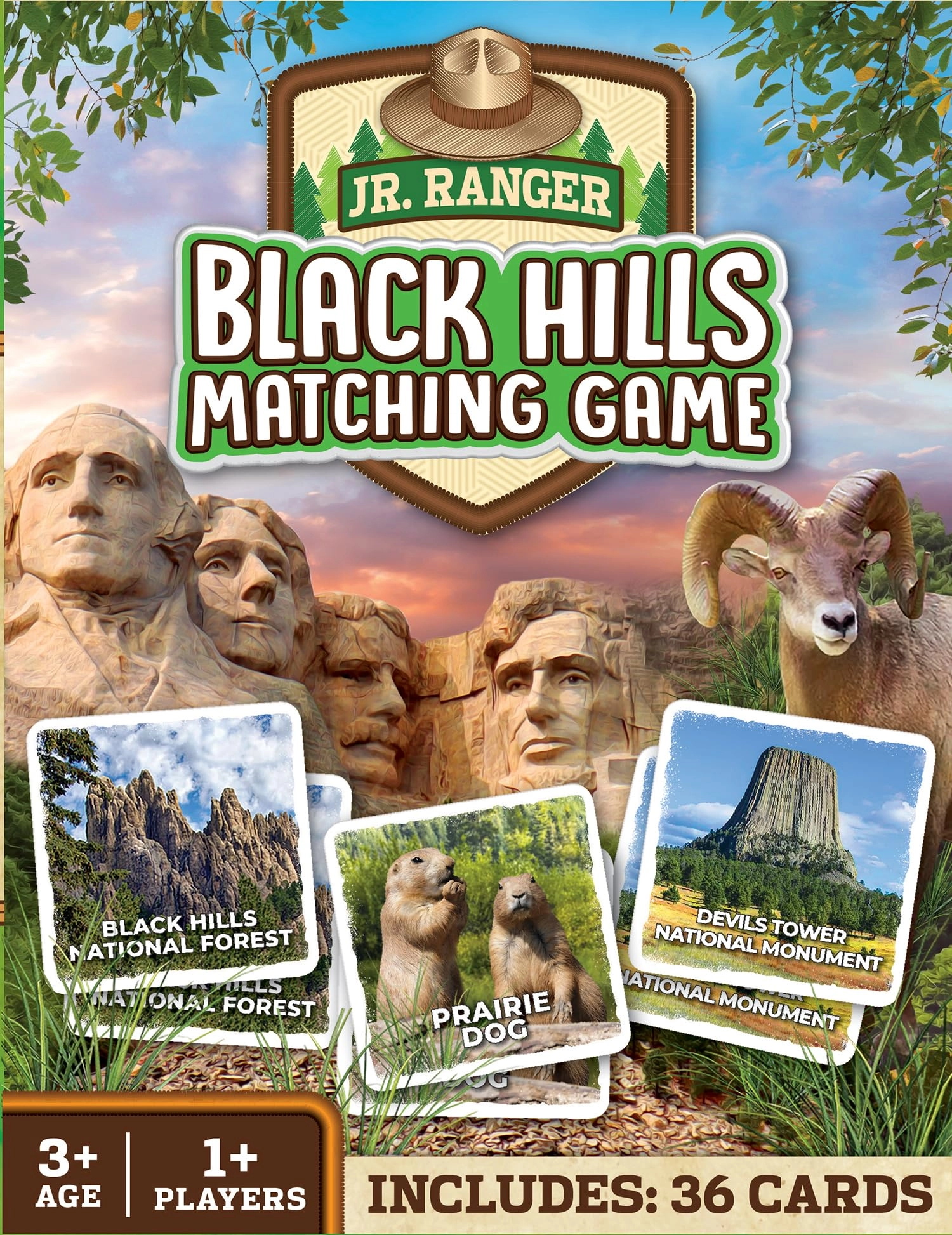 MasterPieces Jr Ranger - Black Hills Matching Game