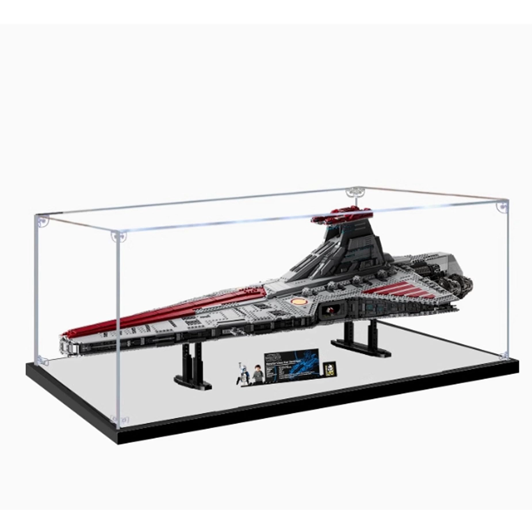 PHOVKFR Acrylic Display Box for LEGO 75367 Republican Assault Cruiser Model - Acrylic
