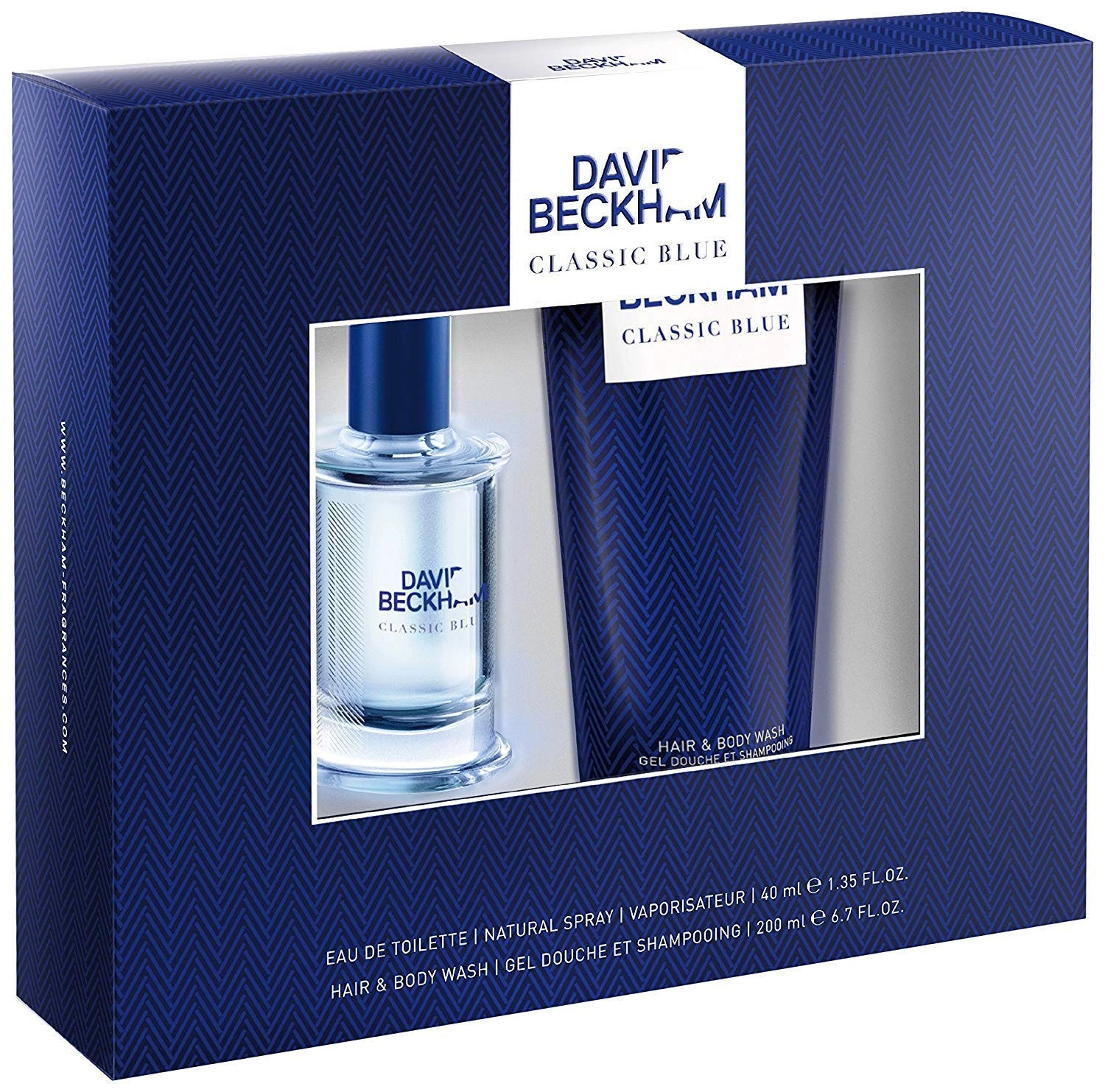 David Beckham Classic Blue - 40ml + Shower Gel - 200ml
